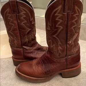 Boots Chestnut Brown Western Cowboy Boots